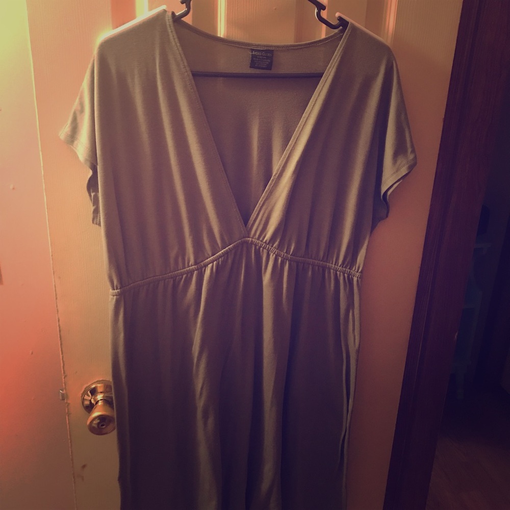 Forest green dress